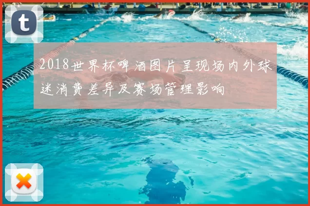 2018世界杯啤酒图片呈现场内外球迷消费差异及赛场管理影响